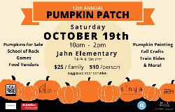 Pumpkin Patch flyer